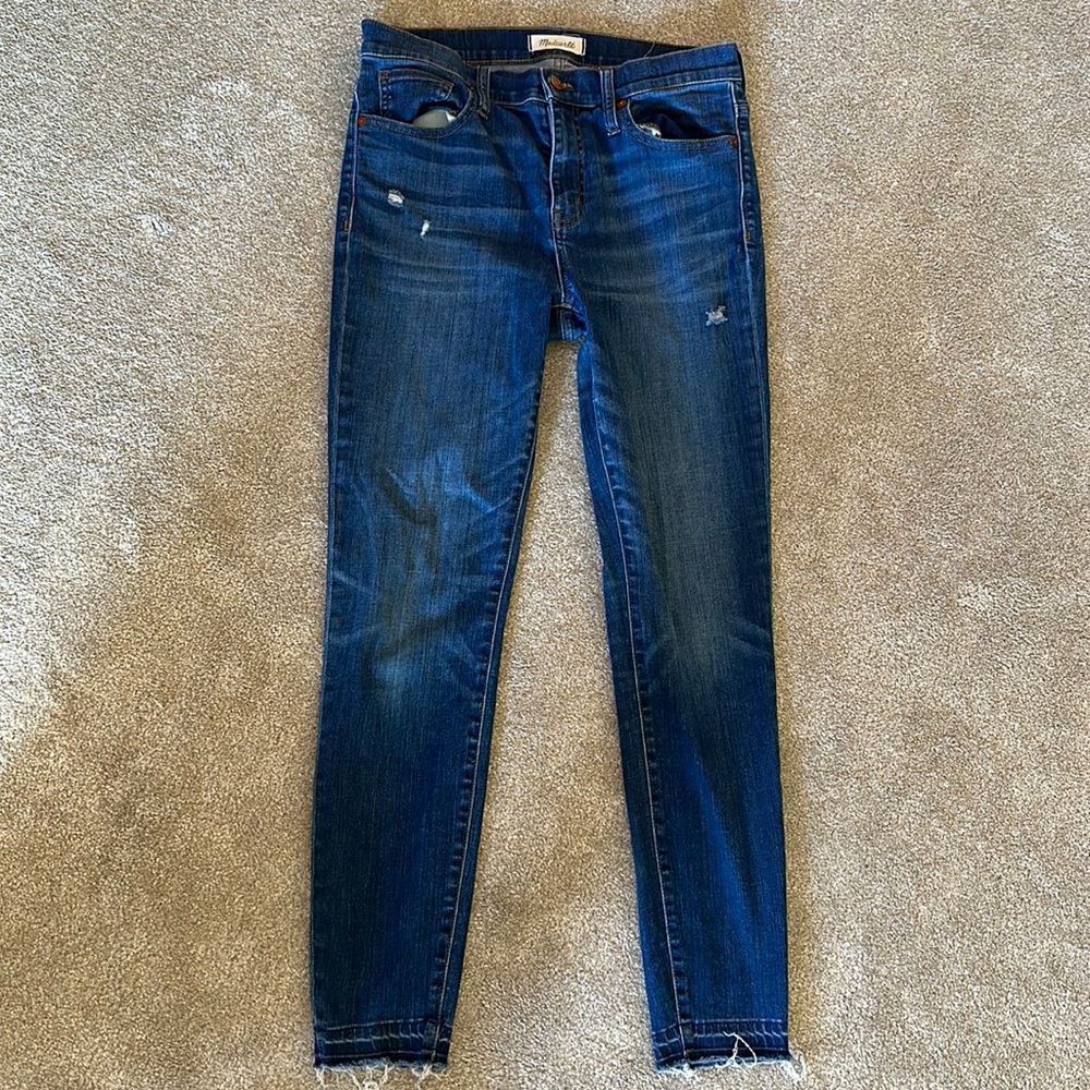 MADEWELL • High Riser Skinny Skinny Jeans Size 30
